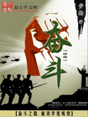 奮鬭1981小说封面